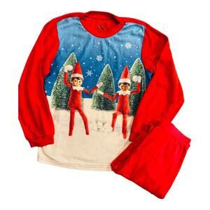 Gently Used Elf on the Shelf Boys Holiday Christmas Pajamas